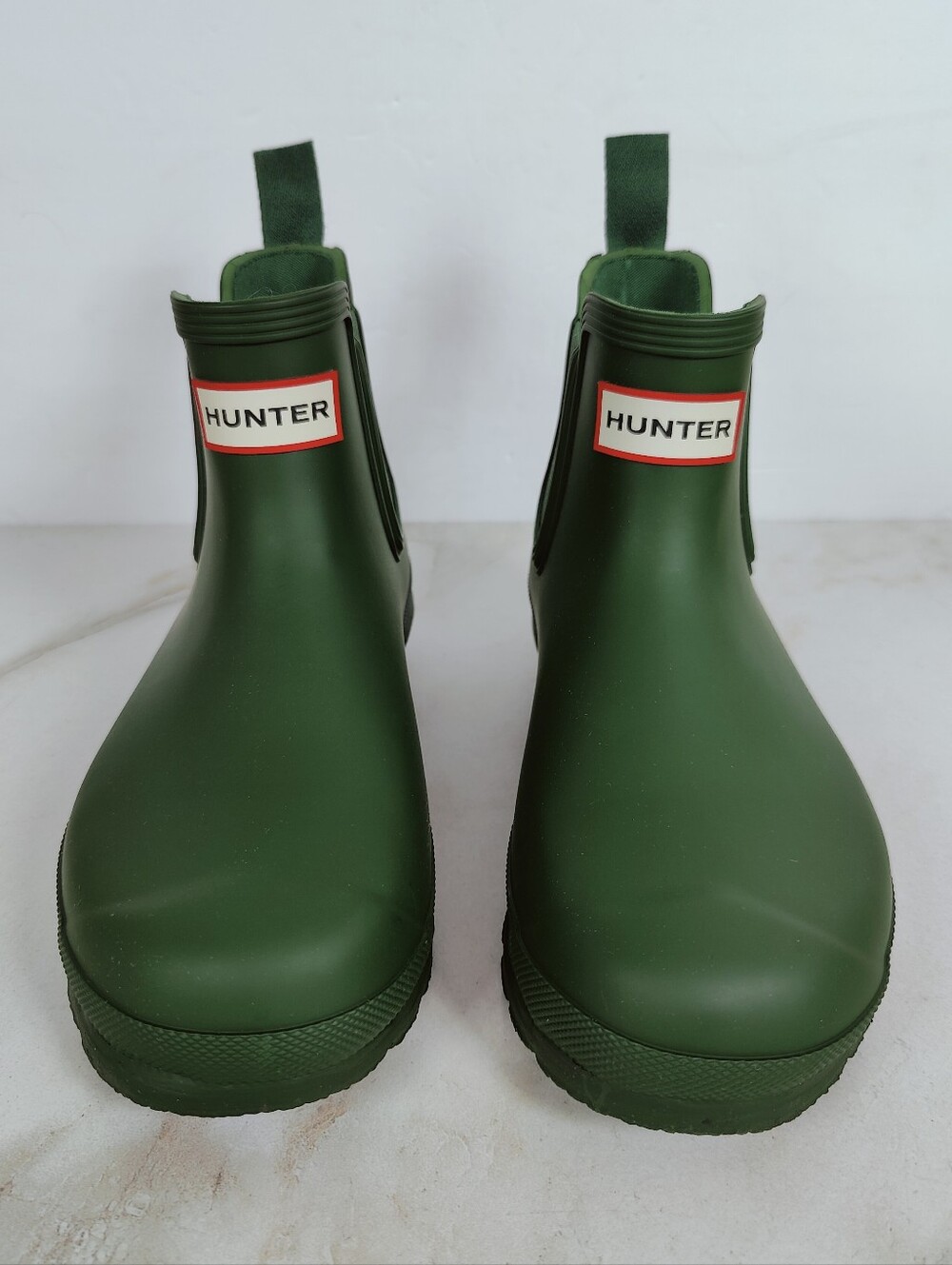 NIB Hunter Women's Original Chelsea Rain Boots, Hunter Green, Sz 6 - Picture 8 of 12